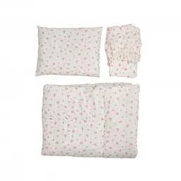 Дитяча змінна постільна білизна "Серце" Romantic Twins 3060-TPR-15, 3 елементи