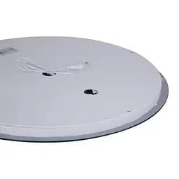 Дзеркало Lidz Aria R600 з LED-підсвічуванням Touch, з антизапотіванням, з диммером яскравості LD78LR600 - мініатюра 6