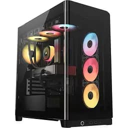 Корпус Corsair FRAME 4500X LX-R RGB Tempered Glass без БП Black (CC-9011316-WW) - мініатюра 15
