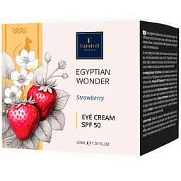 Крем для шкіри навколо очей з полуницею SPF50 Famirel Egyptian Wonder 30мл