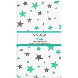 Набір простирадл на резинці Cosas Stars CS1 60х120х12 см (SetSheet_StarMintGrey_StarGrey_120x60) - мініатюра 2