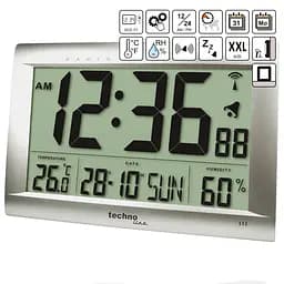 Годинник настінний Technoline WS8009 Silver (WS8009), Сріблястий - мініатюра 4