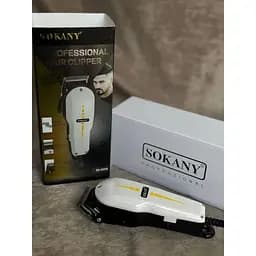 Машинка для стрижки волосся Sokany SK-9906 чоловіча машинка для стрижки біла 15 Вт - мініатюра 2