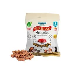 Натуральное лакомство для собак Sserrano Snack, ливер, 100 г