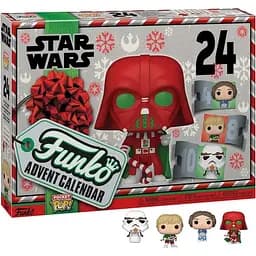 Адвент-календар Funko Pop Зоряні війни 24 фігурки Star Wars 24 figurines 4 см AK SW 24F