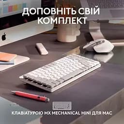 Мишка Logitech MX Master 3S For Mac Performance Wireless Pale Grey (910-006572) - мініатюра 9
