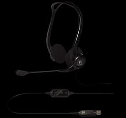 Гарнітура Logitech PC-960 Black (981-000100) - мініатюра 1