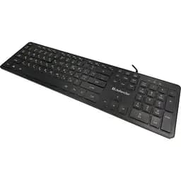 Клавіатура ігрова Defender Balance LQ UA LED підсвітка, чорна (450790) - мініатюра 3