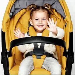 Прогулянкова коляска Greentom Classic Sunflower-Black (8719323779952) - мініатюра 5