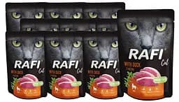 Вологий корм для дорослих кішок Dolina Noteci Rafi cat з качкою 100 г
