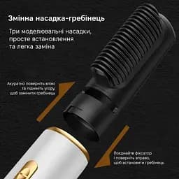 Фен для волосся Gemac And LY-945 швидке сушіння 3 в 1 - мініатюра 6