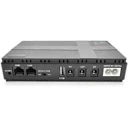 ИБП для роутеров/коммутаторов Voltronic UPS-36W DC1036P/PON/POE-430, 5/9/12V, 1A/2А, 10400мAh Black BOX