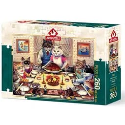 Пазл Art Puzzle Котячий бенкет 260 ел. (5025)