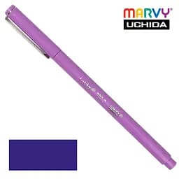 Ручка для паперу Marvy Фіолетова капілярна 0.3 мм 4300-S Le Pen  - мініатюра 2