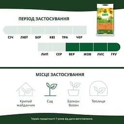 Тверде добриво тривалої дії для газону (осінь) COMPO 4 кг - мініатюра 5