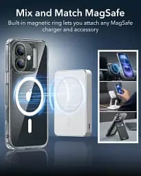 Прозорий чохол ESR Classic Hybrid Case (HaloLock) Clear для iPhone 16 (1A7670102) - мініатюра 4