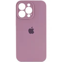 Чехол Silicone Case Full Camera Protective AA для iPhone 14 Pro 6.1" Лиловый / Lilac Pride