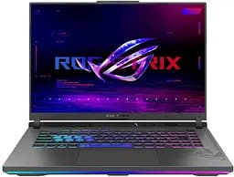 Ноутбук ASUS ROG Strix G16 G614JV-N3106 16' FHD IPS, Intel i5-13450HX, 16GB, F512GB, NVD4060-8, NoOS, Сірий (90NR0C61-M00CA0) - мініатюра 4