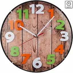 Годинник настінний Technoline WT7435 Wood Brown (WT7435) - мініатюра 2