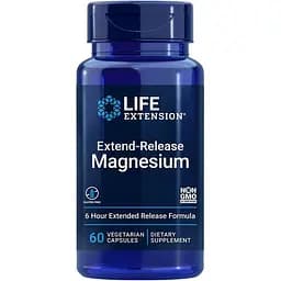 Вітаміни та мінерали Life Extension Magnesium Extend-Release 60 вегакапсул