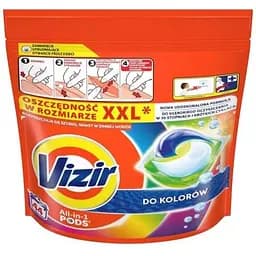 Капсулы для стирки Vizir All in 1 Pods для цветной 44 шт