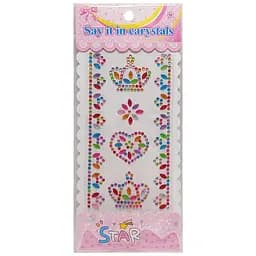 Наклейка камені "Зіроньки" Bambi XY-005 для авто, ноутбуків, телефонів Вид 5