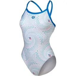 Купальник Arena Women`s Arena Fireflow Swimsui L Methyl Blue/White (1097-008598-810 42) - мініатюра 2