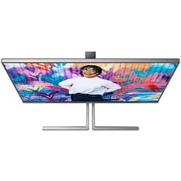 TFT 31.5" AOC U32U3CV, Nano IPS, UHD, 2xHDMI, DP, USB-C, RJ-45, USB-hub, HAS, Pivot, кол.,чорно-сріб - мініатюра 8