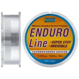 Леска Brain Enduro 50 м 0.102 мм 0.4 0.83 кг 1.8 lb  s мoke