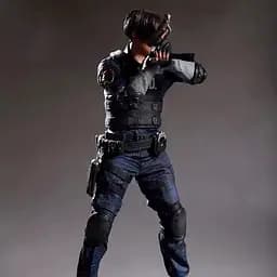 Фігурка Леон Скотт Кеннеді Обитель зла Resident Evil Leon S. Kennedy 32см CH RE LK 32 - мініатюра 4
