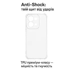 Чохол до мобільного телефона BeCover Anti-Shock Xiaomi Redmi 15C 4G/5G Clear (713812) - мініатюра 4