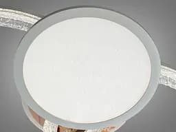 Стельова LED люстра Diasha 8819/500+400+300 золото 95W пульт 3 кільця 3 режими - мініатюра 4