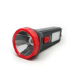 Ручний акумуляторний ліхтар Wimpex WX-2894 із захистом IPX4 1+12LED Зарядка від мережі Чорний / Червоний - мініатюра 5