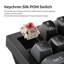 Клавіатура бездротова Keychron Q1 Ultra Keychron Red Switch Black RGB (Q1U-M1-UA) - мініатюра 9