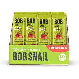 Дитячий снек  Bob Snail Яблуко-Полуниця 17 г - мініатюра 3