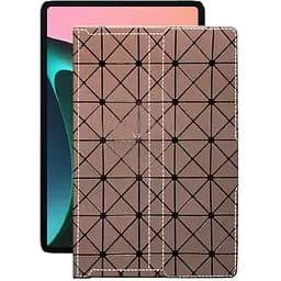 Чохол StatusCASE з екошкіри для планшету Xiaomi Mi Pad 5 2021 Коричневий ромб