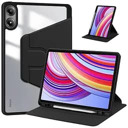 Чохол TPUCristal Pen holder 360 Poco Pad 12.1 / для Xiaomi Redmi Pad Pro 2024 Чорний