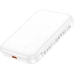 Аккумулятор - портативное зарядное магнитное Hoco J117 Esteem magnetic 5000 mAh белый