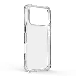 Прозрачный чехол для Apple iPhone 17 Pro с защитой камеры и усиленными бортами, тонкий, силиконовый, бесцветный, ударопрочный, противоударный бампер с закрытой камерой, ArmorStandart (ARM86737) - мініатюра 2