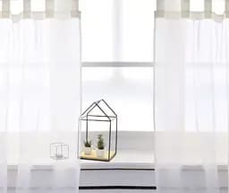 Гардина на петлях Прованс Crema, 170х145 см, молочный (12828)