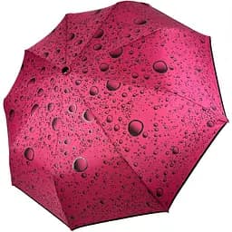 Женский складной зонтик полуавтомат Toprain 99 см розовый
