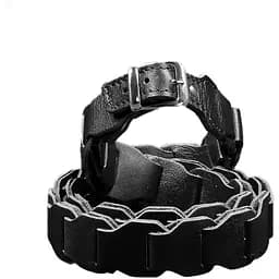 Женский кожаный бохо-ремень BlankNot черный краст