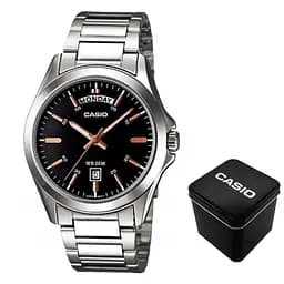 Чоловічий годинник Casio MTP-1370D-1A2 Сріблястий ( AT1141-0314 )