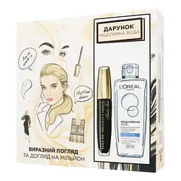 Подарунковий набір L’Oréal Paris: Туш-бальзам Volume Million Lashes Balm Noir 9.2 мл + Міцелярна вода Skin Expert Micellar Water, 200 мл - мініатюра 6
