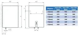 Водонагрівач Tiki Supr ESD 100V9 (OGBS 100 E5) (6859577) - мініатюра 2