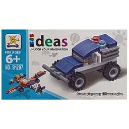 Детский конструктор "Полицейский автомобиль" 2 в 1 SM207B-6