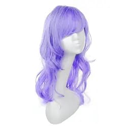 Парик лиловый матовый