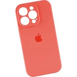 Чохол Silicone Case Camera Protect для Apple iPhone 16 Pro Peach AA [117057] - мініатюра 3