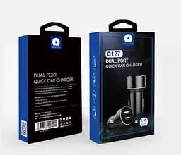 АЗП WUW C127 2USB 2.4A Black - мініатюра 2