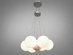 Надзвичайно вишукана, оригінальна, дизайнерська люстра "Планети", 7 акр.